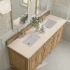 Lorelai 72" Double (Vanity Only Pricing) in Light Natural Oak